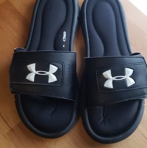 Under Armour Shoes | Men's Size 13 Under Armor Ignite Slides Black | Color: Black | Size: 13 | Tannshopping's Closet